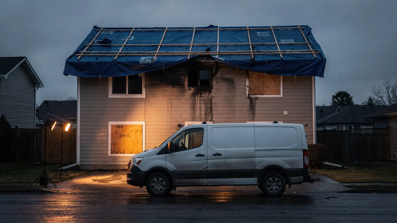 Fire Damage Restoration in Van Buren, ME near me